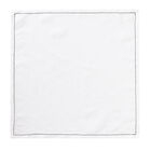 Serviette Nuances Blanc 45x45 50% Baumwolle - 50% Leinen, , hi-res image number 1